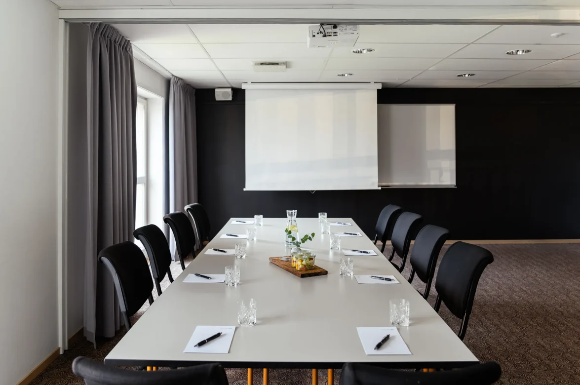 Mötesrum i Sunne för upp till 60 personer med närhet till grupprum för workshops.