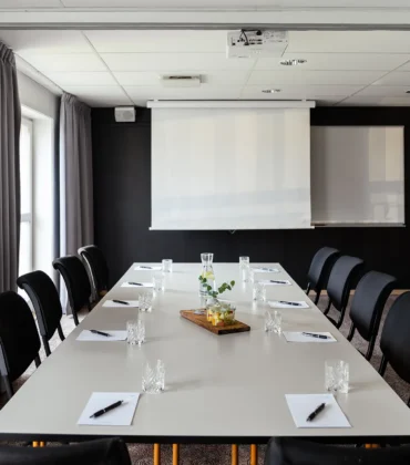 Mötesrum i Sunne för upp till 60 personer med närhet till grupprum för workshops.